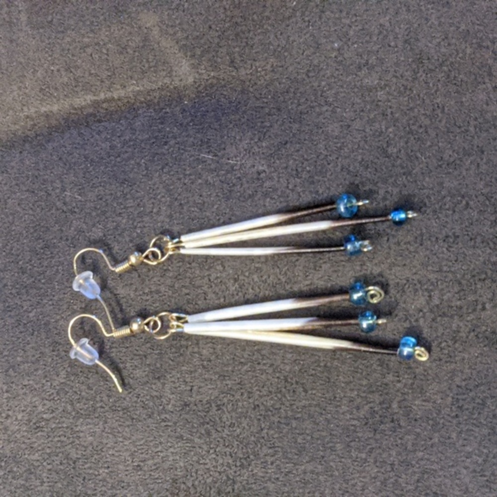 Porcupine quill earrings dangle